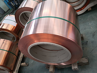Copper strip for transformer